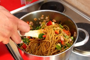 asiatischer Spaghettisalat 2