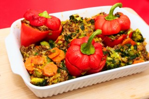 gefüllte Paprika