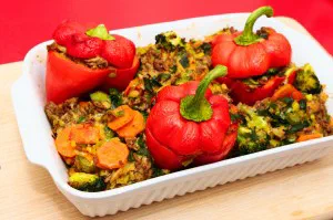 Gefüllte Paprika