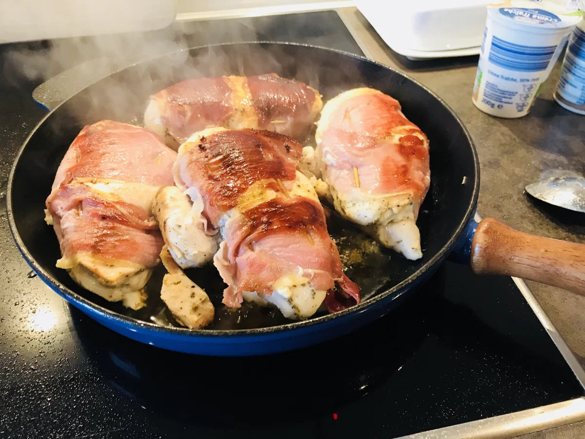 Italienische Hähnchenbrust