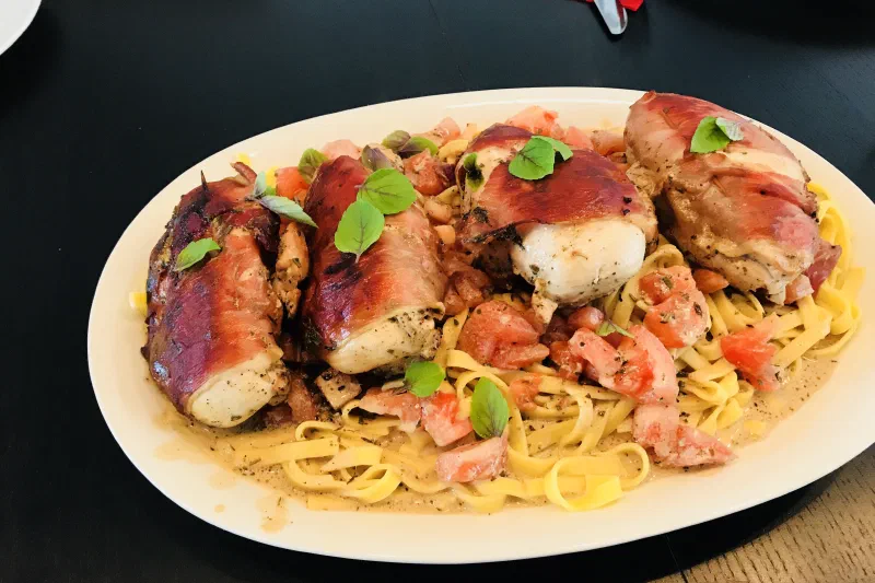 Italienische Hähnchenbrust