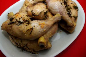 Italienisches Rosmarin-Hähnchen