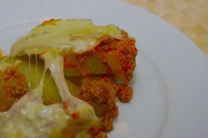 Kohlrabi-Hackfleisch-Auflauf