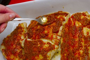 Putenschnitzel in Tomatensoße mit Mozarella_08