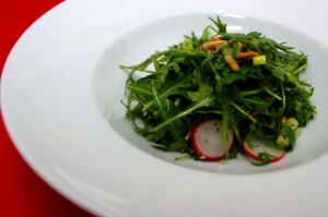 Rucola Radischen Salat