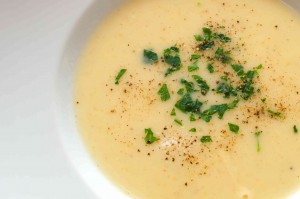 Spargelcremesuppe