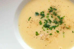 Spargelcremesuppe